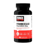 Force Factor, Vitamin D3 & K2, Berry Cherry, 120 Capsules, 120 Servings