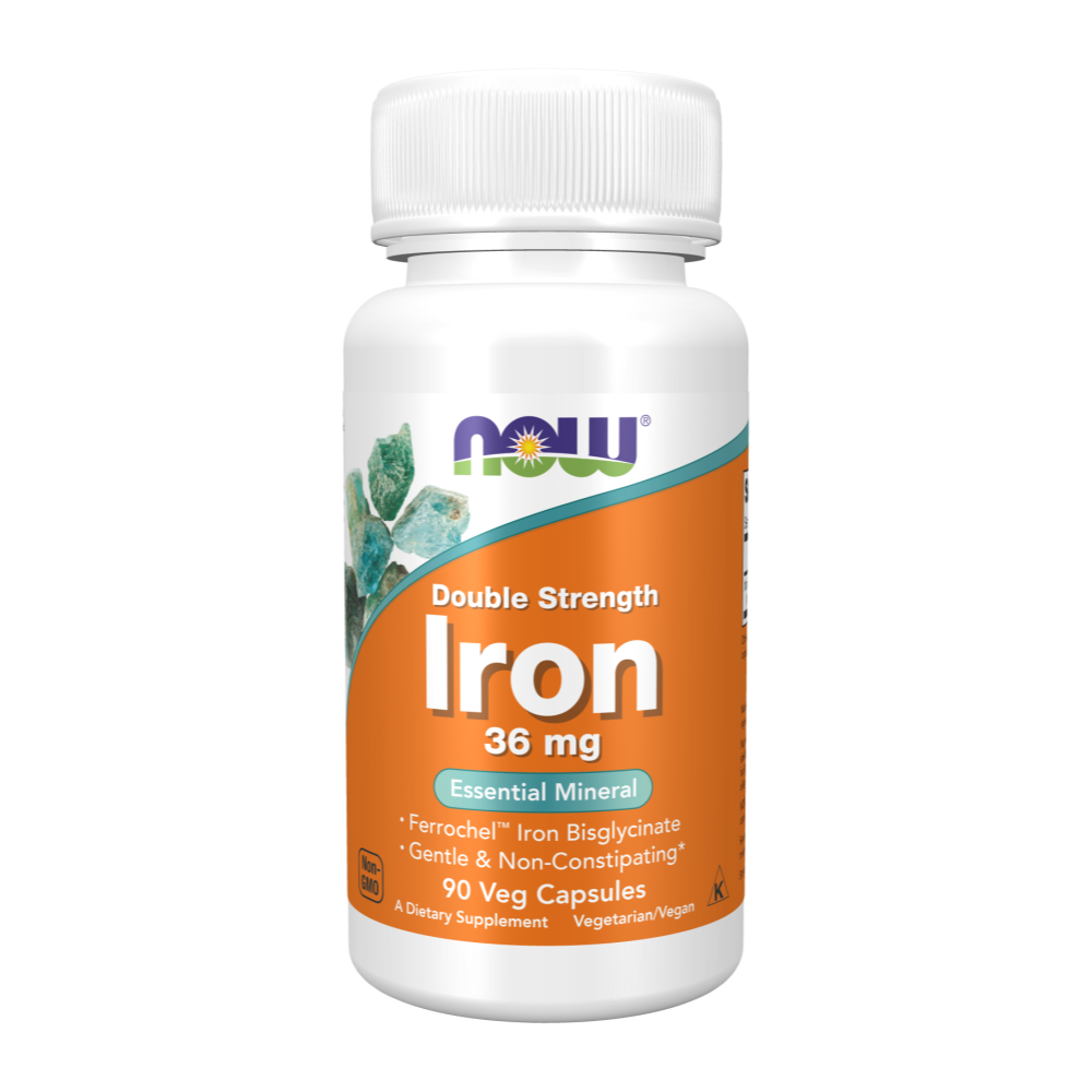 NOW-Foods-Iron-36-mg-90-Veg-Capsules-90-Servings NOW Foods, Iron 36 mg, 90 Veg Capsules, 90 Servings