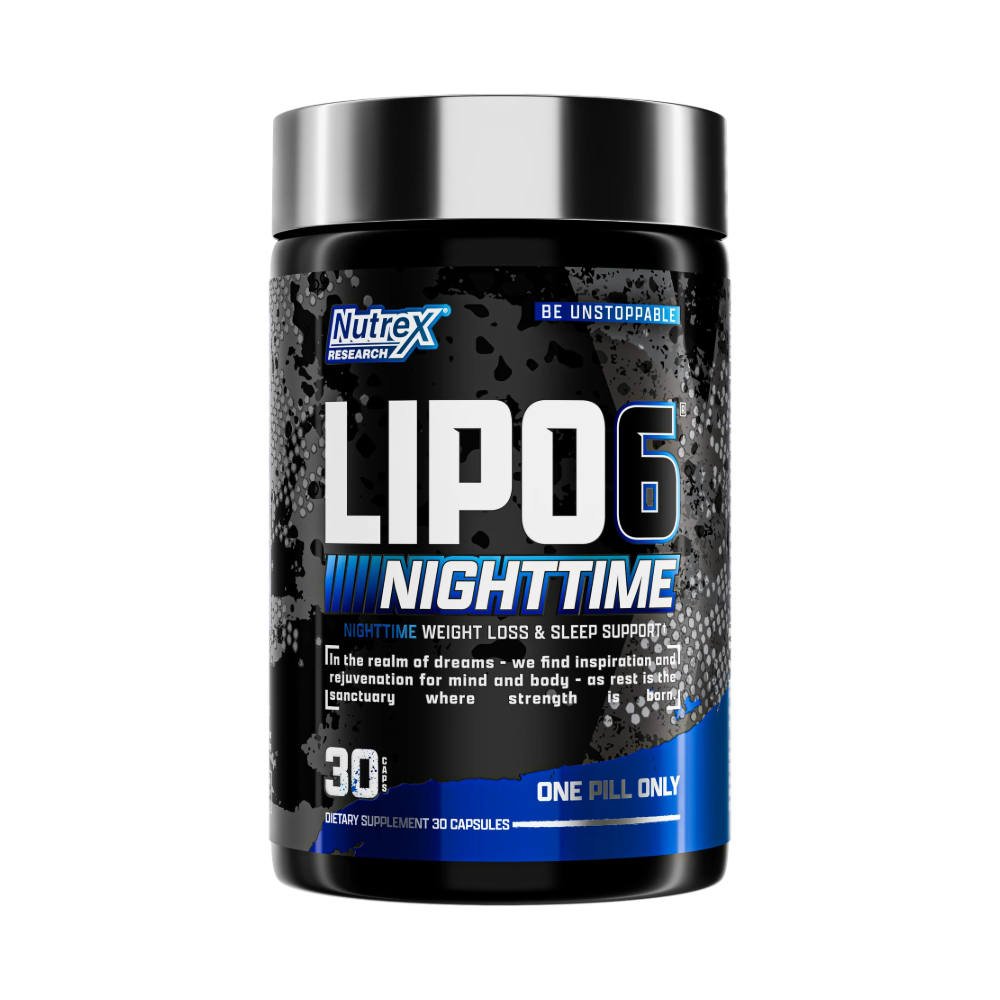 Nutrex-Research-Lipo-6-Nighttime-30-Capsules-30-Servings Nutrex Research, Lipo-6 Nighttime, 30 Capsules, 30 Servings