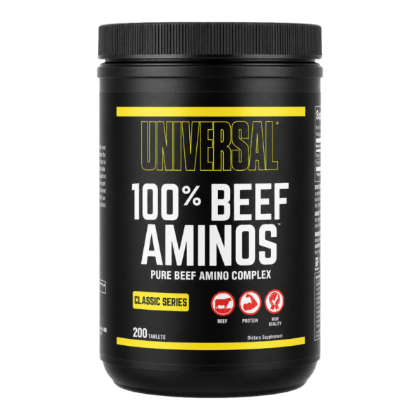 Universal Nutrition, 100% Beef Aminos, 200 Tablets, 66 Servings