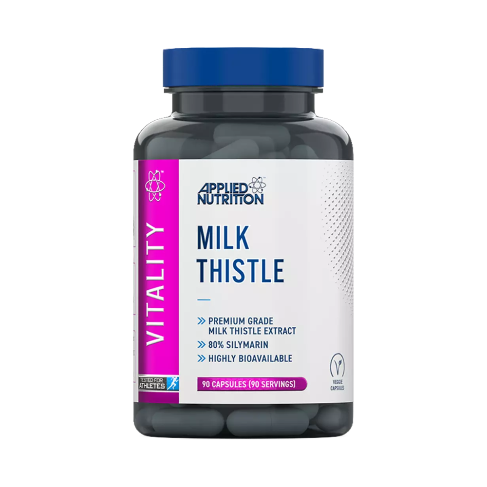 Applied-Nutrition-Milk-Thistle-90-Capsules-90-Servings-1 Applied Nutrition, Milk Thistle, 90 Capsules, 90 Servings