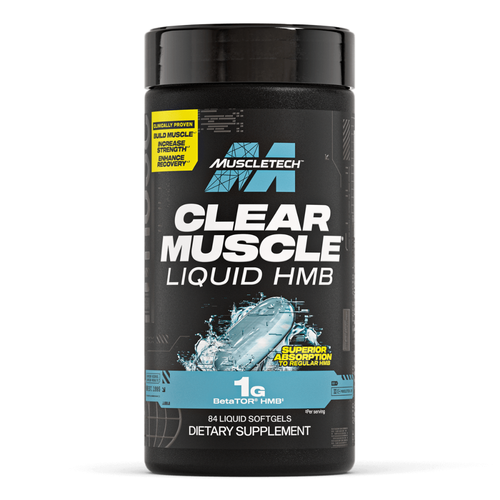 MuscleTech-Clear-Muscle-Liquid-HMB-42-Liquid-Softgels-42-Servings MuscleTech, Clear Muscle Liquid HMB, 42 Liquid Softgels, 42 Servings